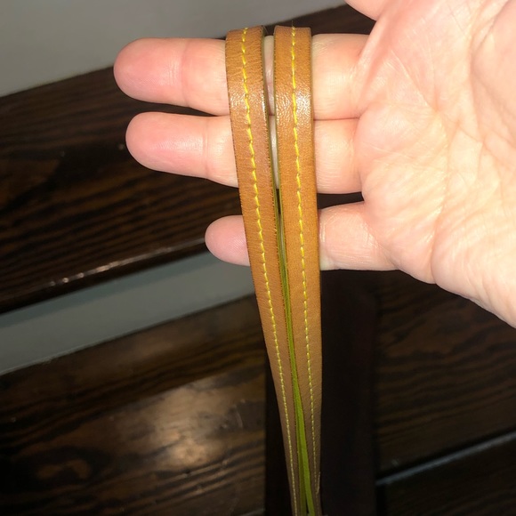 W ETRO Red Paisley Vachetta Leather Two Strap Snap Tote Shopper Shoulder Bag - Picture 9 of 17